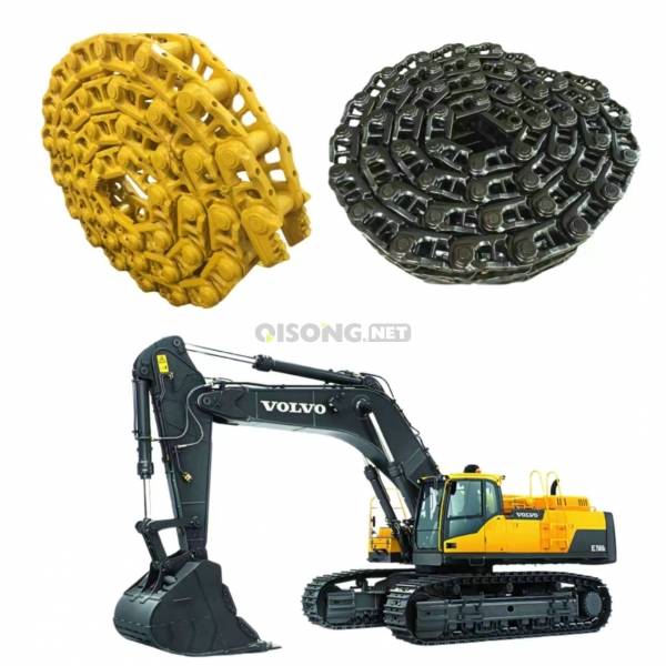 EC360 Excavator undercarriage parts Track chain EC350D EC360B EC360C Track link assy Mine Excavator parts For VOLVO