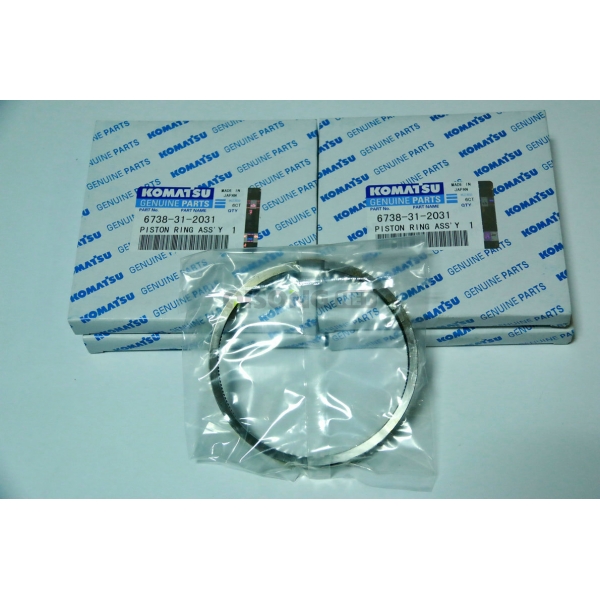 SAA4D102E Engine piston Ring 6738-31-2031 120-6 200-6 220-6 Excavator Piston 6D102 Excavator parts For Komatsu