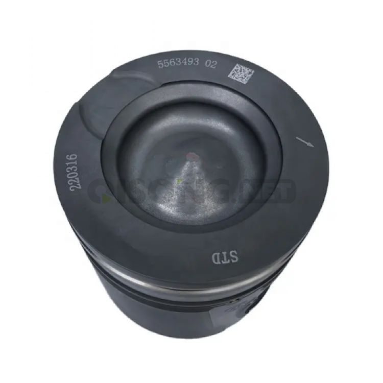 QSB6.7 6D107 ISDE Diesel Engine Parts Aluminum Piston 5563493 Truck Excavator Engine Piston Kit For Cummins